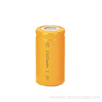 1.2V NiCd SC 1,300mAh rechargeable battery